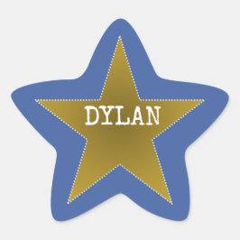 Etiquetas de nome de Festa de aniversário Rock Sta