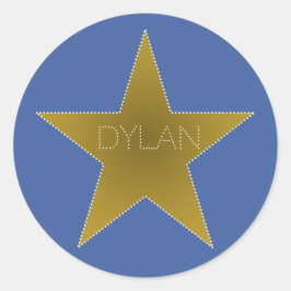 Etiquetas de nome de Festa de aniversário Rock Sta