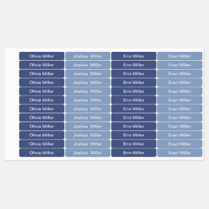 Etiquetas de nome para creches de campo