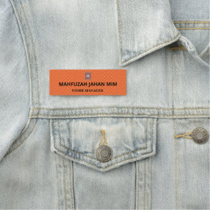 Etiquetas de nome personalizadas. Golfe. Bloqueado