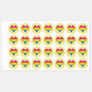 Etiquetas de Orgulho Pansexual