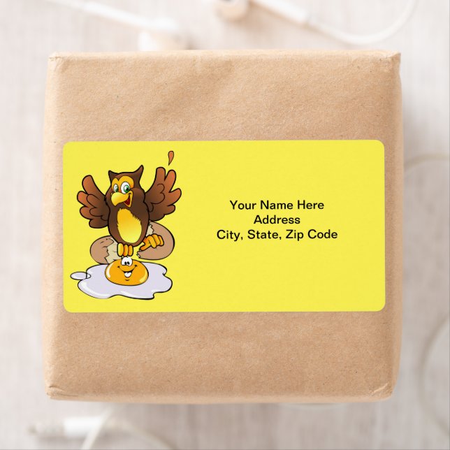 Etiquetas de Ovos de Coruja (Insitu)