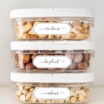 Etiquetas de Panetria da Cozinha de Frame Scallop