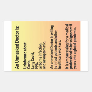 Etiquetas de papel informativo para médicos não ma