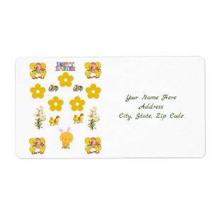 Etiquetas de páscoa