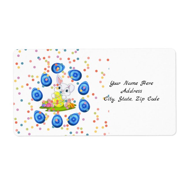 Etiquetas de páscoa (Frente)