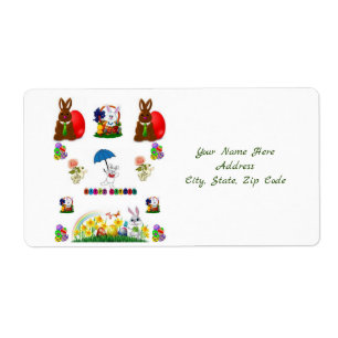 Etiquetas de páscoa