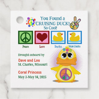 Etiquetas de Pato Cruzador