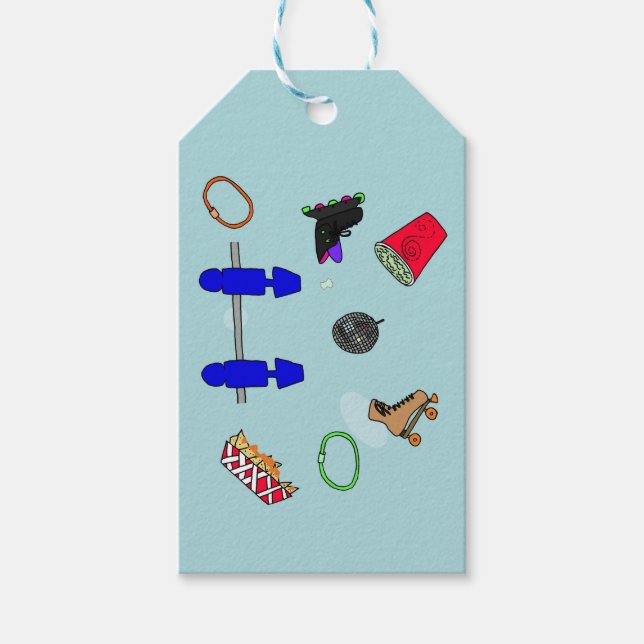 Etiquetas de pista de patinação (Frente)