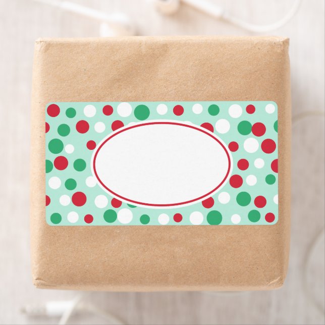 Etiquetas de pontos de Natal Jolly (Insitu)