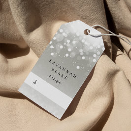 Etiquetas de Preço Brilhante Platinum