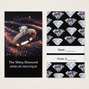 Etiquetas de Preço de Joias Diamante Etiquetas de 