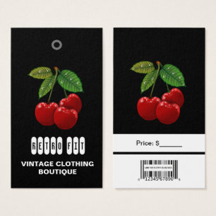 Etiquetas de Preço de Roupas com Código de Barras 