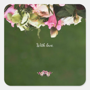 Etiquetas de Presente Botânicas Editáveis   Adesiv