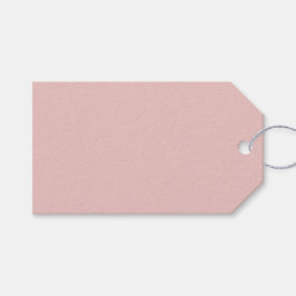 Etiquetas de Presente Cor de Tendência Rosa Claro