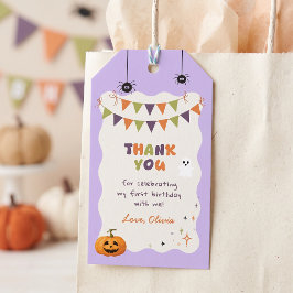 Etiquetas de Presente de Aniversário de Halloween
