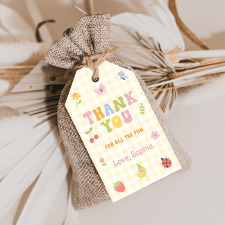 Etiquetas de Presente de Aniversário de Menina Col