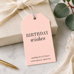 Etiquetas de Presente de Aniversário Etiquetas d