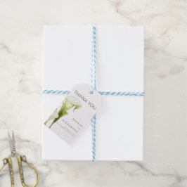 Etiquetas de Presente de Casamento "Delicadas Copo