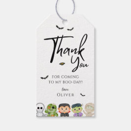 Etiquetas de presente de Halloween para festa de 1