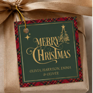 Etiquetas de Presente de Natal, Etiqueta de Presen
