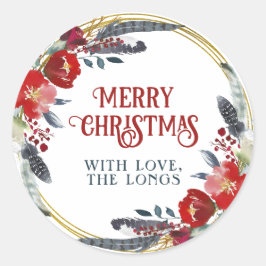 Etiquetas de Presente de Natal, Marcadores de Pres