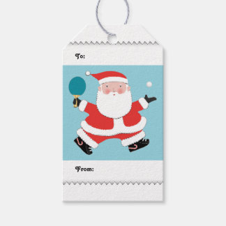 Etiquetas de presente de Natal para Tênis de mesa