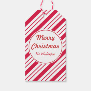 Etiquetas de presente de Natal personalizadas