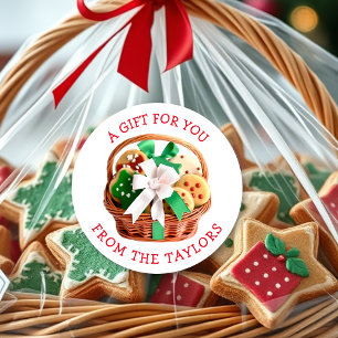 Etiquetas de Presente de Natal Personalizadas para