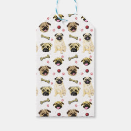 Etiquetas de Presente de Pug