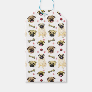 Etiquetas de Presente de Pug