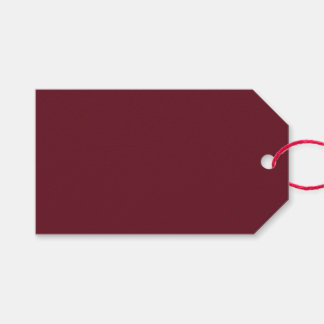 Etiquetas de Presente Deep Cranberry & Classic Lig
