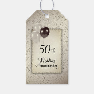 Etiquetas de Presente do 50º Aniversário de Casa
