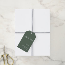 Etiquetas de Presente Modernas Aquarela Casamento.