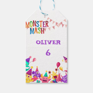 Etiquetas de Presente Monster Mash - Rótulos para