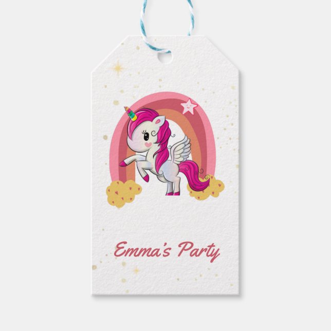 Etiquetas de Presente Personalizadas (Frente)