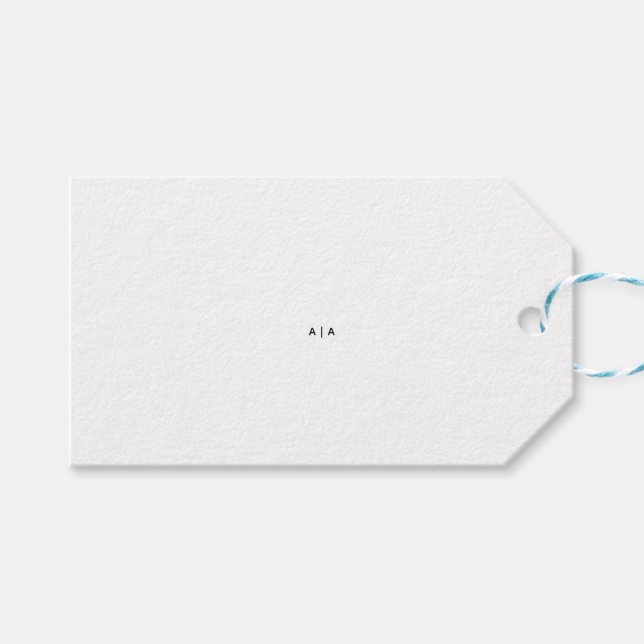 Etiquetas de Presente Personalizadas (Frente (horizontal))