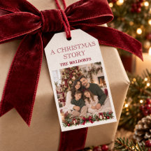 Etiquetas de Presente Personalizadas de Natal com 