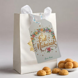 Etiquetas de presente personalizadas Eid Mubarak