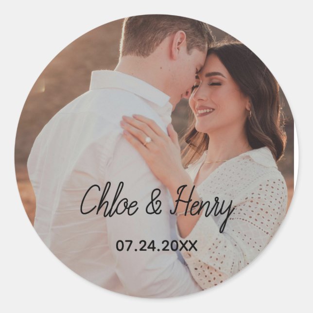Etiquetas de presente personalizadas para casament (Frente)