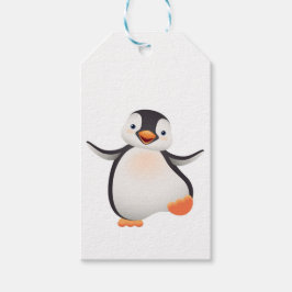 Etiquetas de Presente - Pinguim Bebê