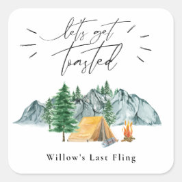 Etiquetas de presentes de Bachelorette Torradas pa