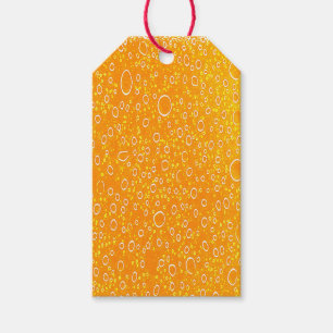 Etiquetas de presentes de cerveja coloridas