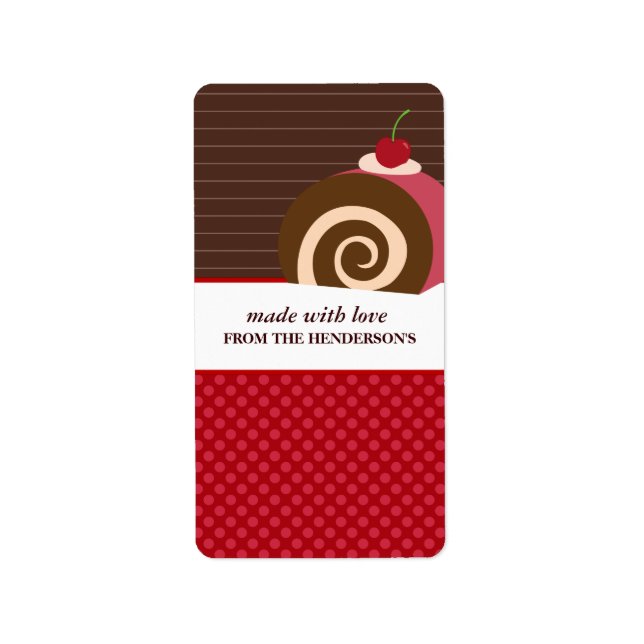 Etiquetas de presentes de Goodies casadas (Frente)