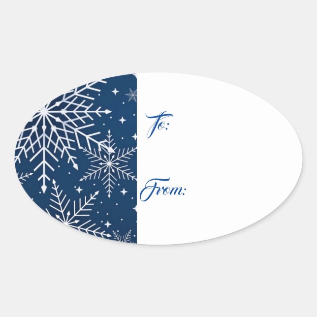 Etiquetas de presentes de Natal (Frente)