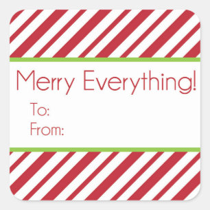 Etiquetas de presentes de Natal