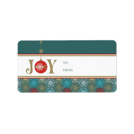 Etiquetas de presentes de Natal