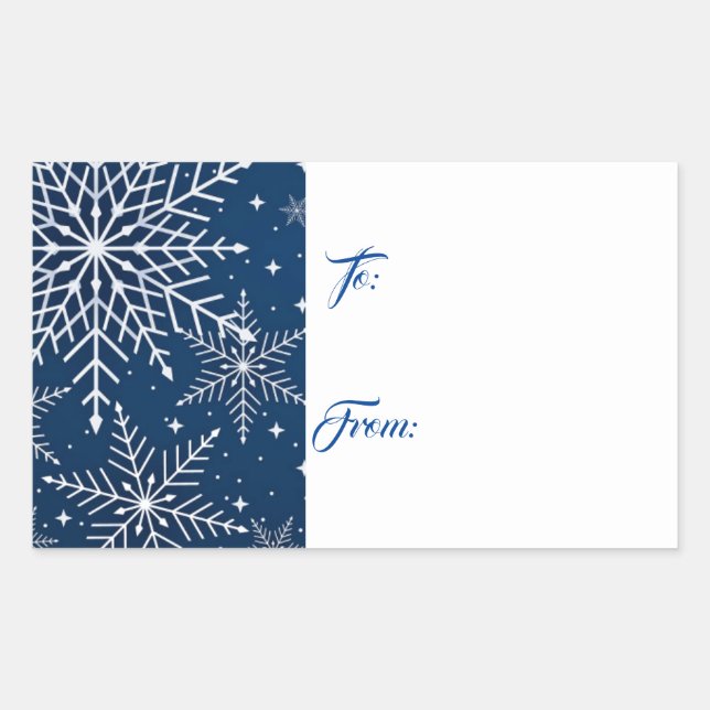 Etiquetas de presentes de Natal (Frente)