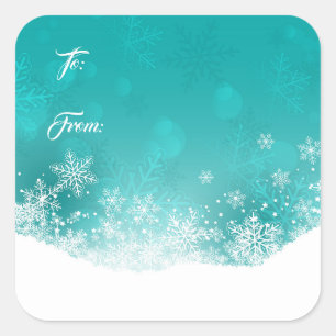 Etiquetas de presentes de Natal