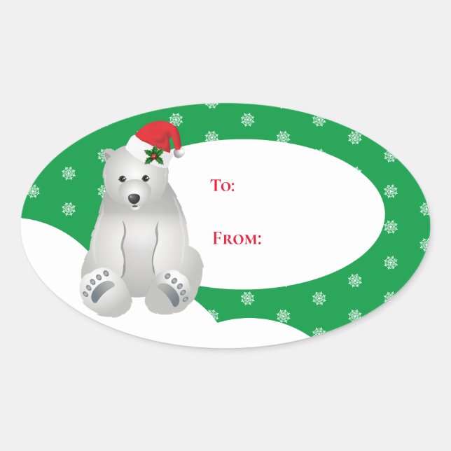 Etiquetas de presentes de Natal (Frente)